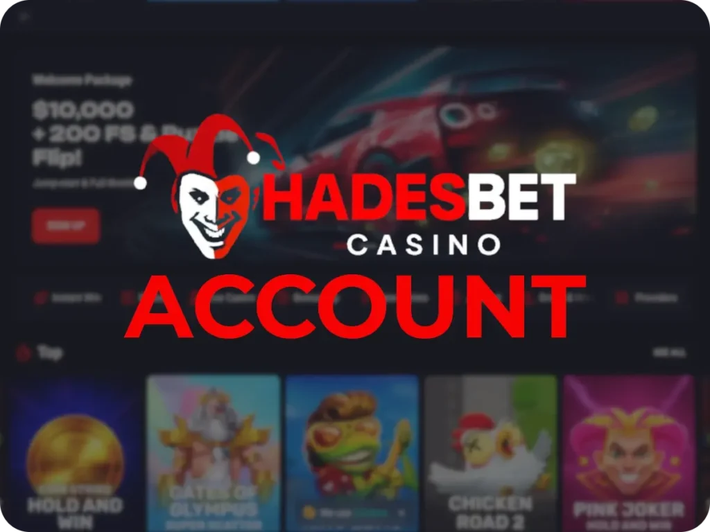 HadesBet Account